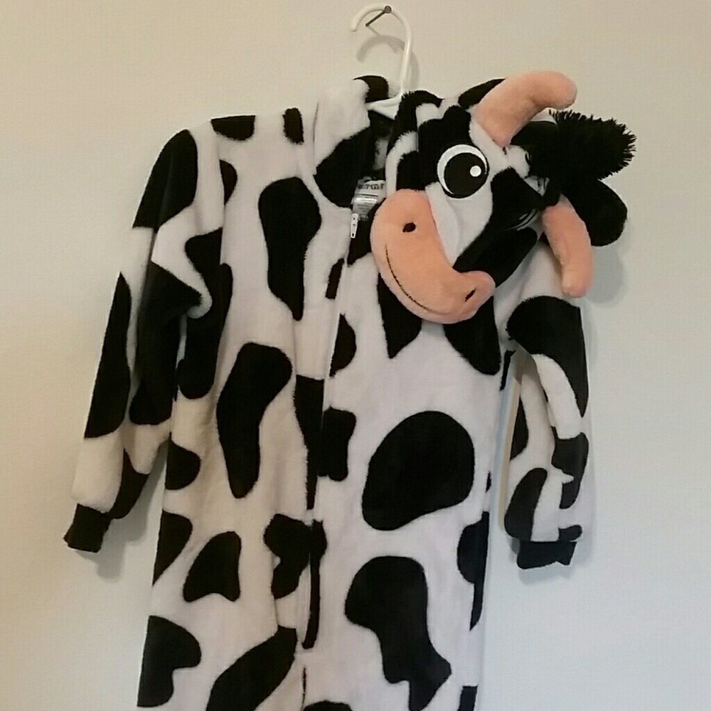 Warmies cow costume 4t